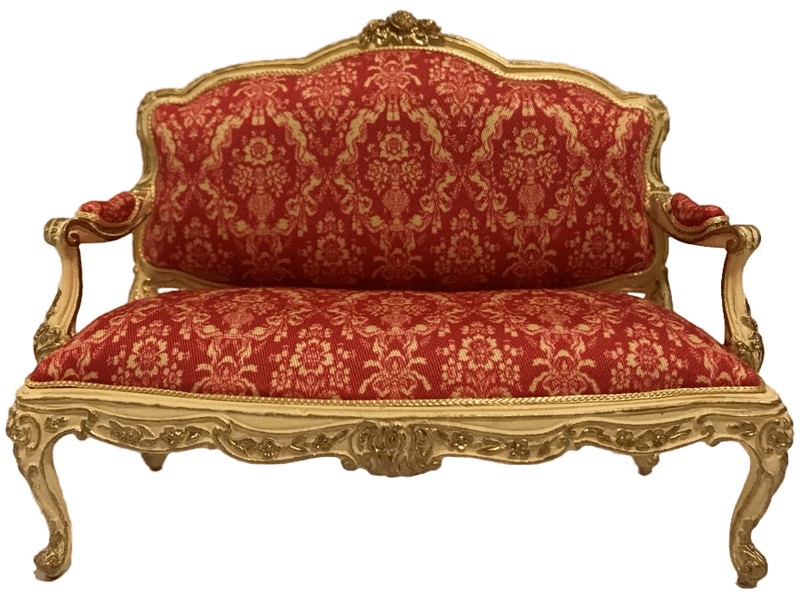 Louis XV style settee